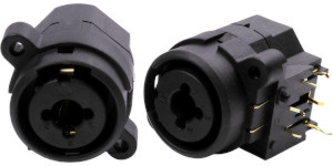 Combi-Jack 90 Degree PCB without XLR ground switch FC2410
