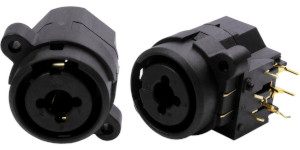 Combi-Jack 90 Degree PCB without XLR ground switch FC2420