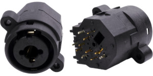 Combi-Jack Vertical PCB without XLR ground switch FC2450