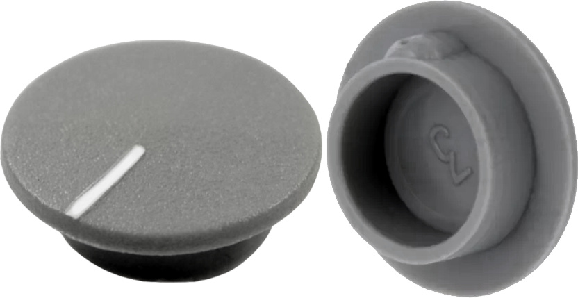 Grey cap with white marker line CL1770