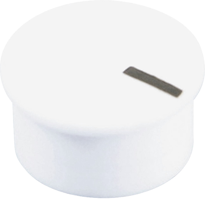 white cap with marker line